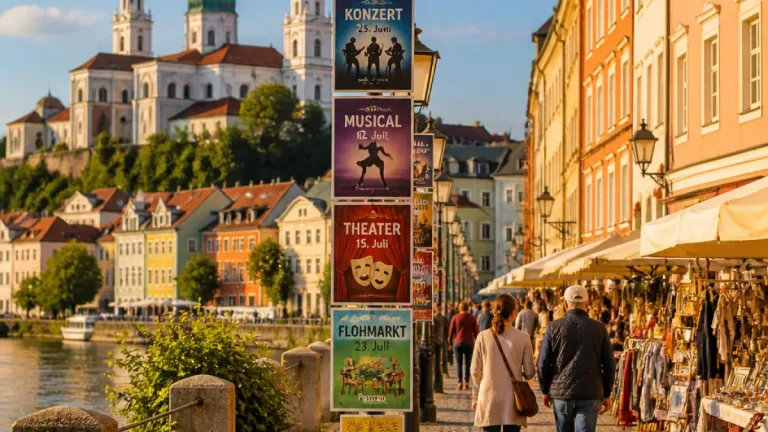 Passau 2026: Breites Programm aus Konzerten, Theater und Märkten durch den Herbst