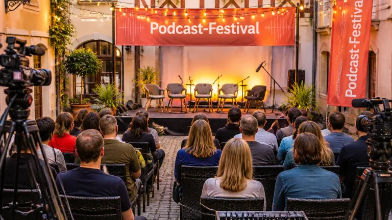 Passau lädt im Oktober zum dritten Podcast-Festival in die Bräugasse