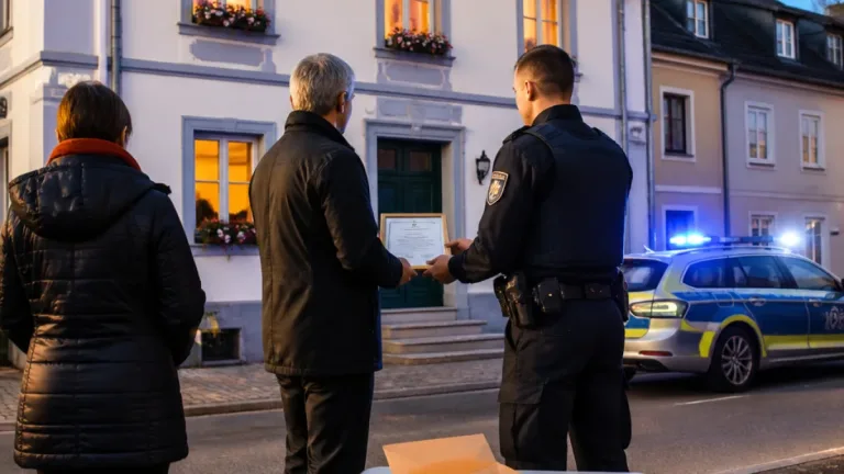 Passau: Nachbar verhindert Betrug an Seniorin und wird von Polizei geehrt