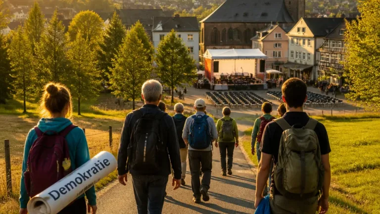 Pilgerwanderung für Demokratie in Siegen-Wittgenstein: Etappen starten am 6. September
