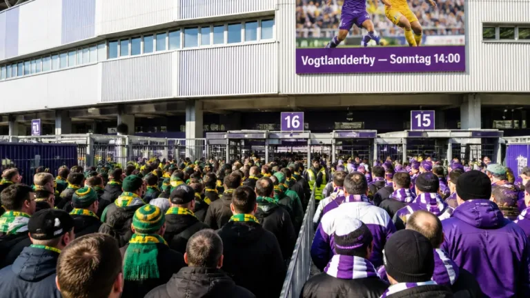 Plauen erwartet hitziges Vogtlandderby: Favoritenrolle offen — Anstoß am Sonntag 14 Uhr