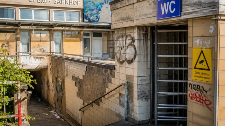 Plauen: Oberer Bahnhof gilt als Sorgenkind – Leerstände, Vandalismus und schmuddelige Unterführung