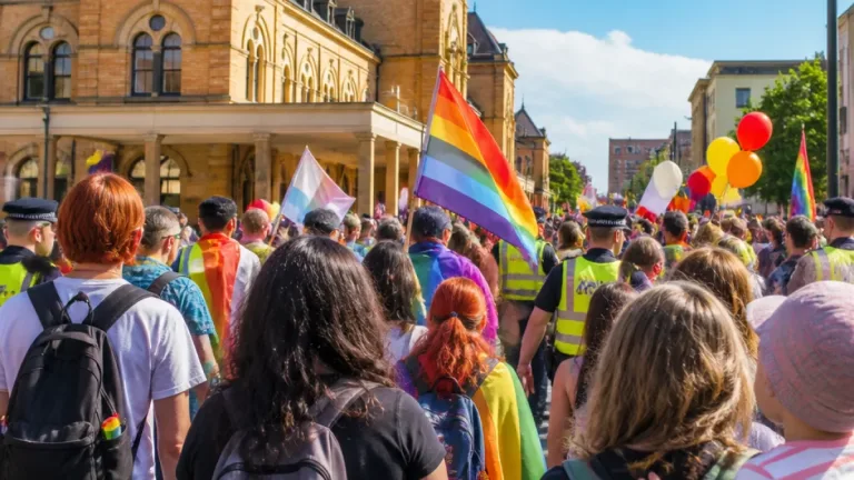 Plauen: Rund 450–500 Menschen beim fünften CSD Vogtland – Demonstration friedlich