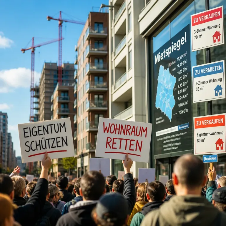 Debatte um Enteignungen spaltet Öffentlichkeit: Eigentumsschutz gegen Wohnungsmarkt-Notstand