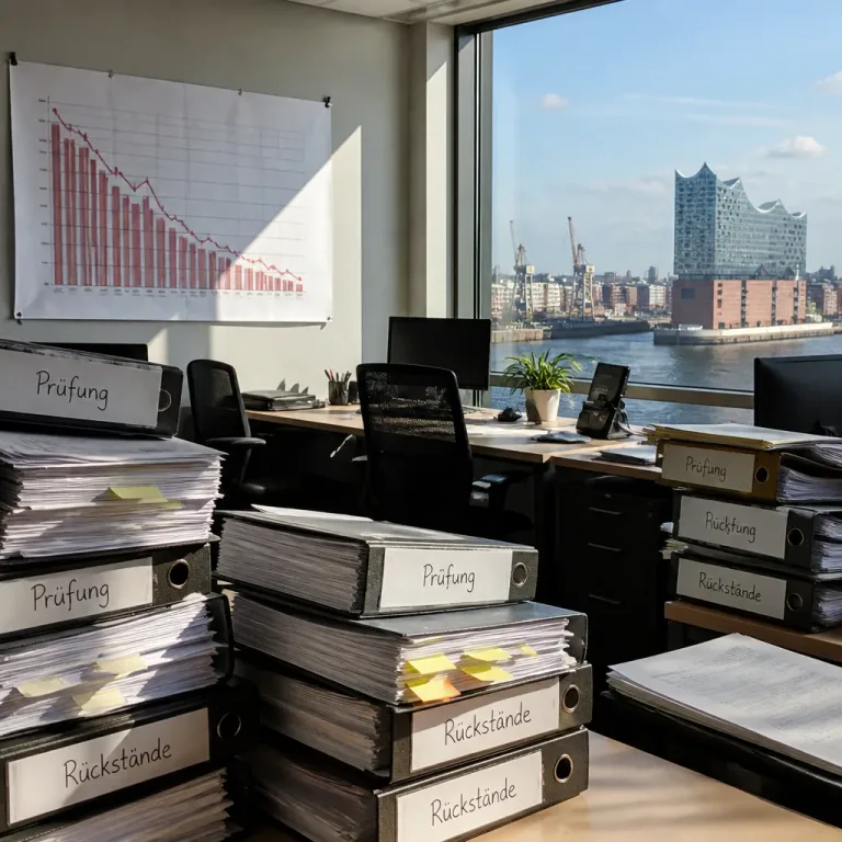 Hamburgs Finanzverwaltung droht Personal- und Prüfungsengpass – Millionen fehlen bei Rückständen