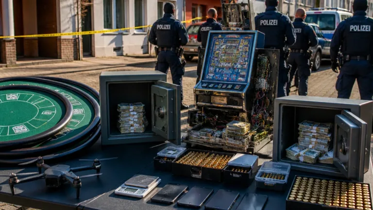 Polizei durchsucht Wohnungen und Objekte in Oldenburg, Cloppenburg und Bremen wegen illegaler Glücksspiele
