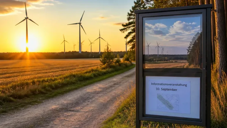 Potsdam plant bis zu neun neue Windräder im Norden – Informationsabend am 10. September