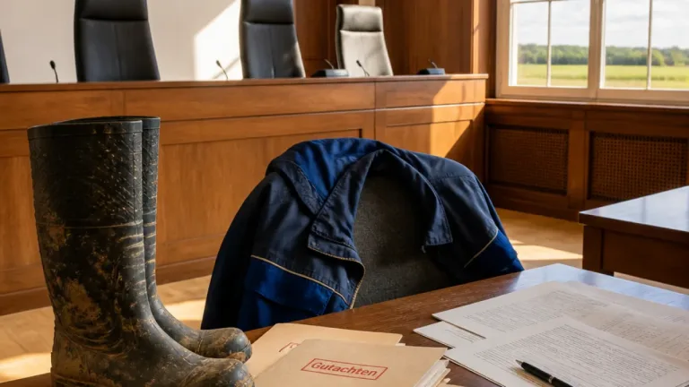Prozess in Lüneburg: Landwirt wegen Tötung der Ehefrau und schwerer Verletzung der Söhne angeklagt