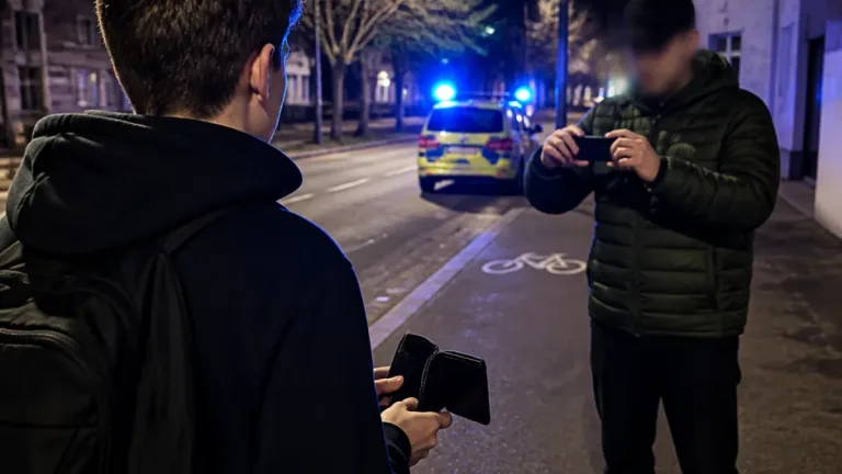 Räuberische Erpressung in Mülheim an der Ruhr: Jugendlicher nachts bedroht