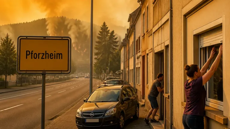 Rauch- und Brandgeruch aus Fernbränden erreicht Teile Baden-Württembergs