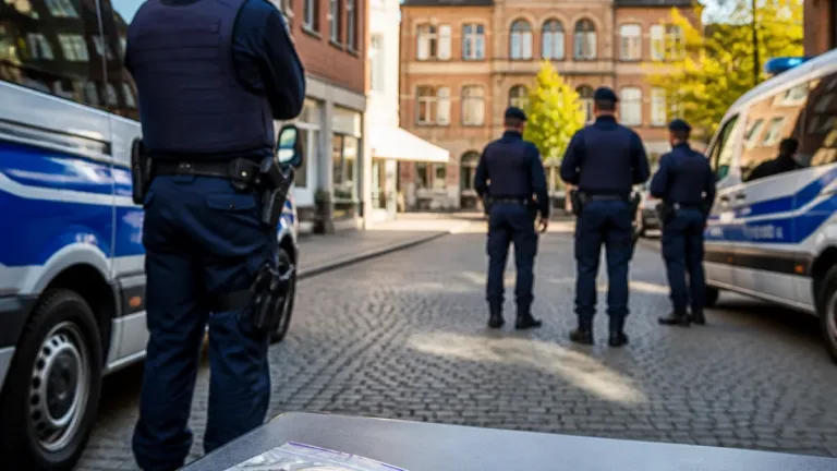 Rauschgiftspürhündin Freya findet Drogenverstecke in Siegen-Innenstadt