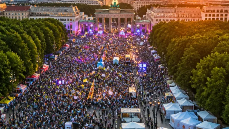 Rave The Planet in Berlin endet weitgehend ruhig – Polizei zieht positive Zwischenbilanz