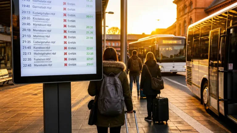 RB26-Ausfälle am Wochenende: Mainz-Pendler müssen mit Ersatzbussen und Zeitverlust rechnen