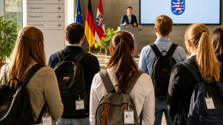 Regierungspräsidium Gießen begrüßt neue Auszubildende und Jahrespraktikanten