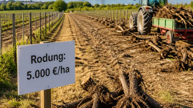 Rheinland-Pfalz bietet Winzern Prämie von 5.000 Euro pro Hektar zur dauerhaften Rodung an