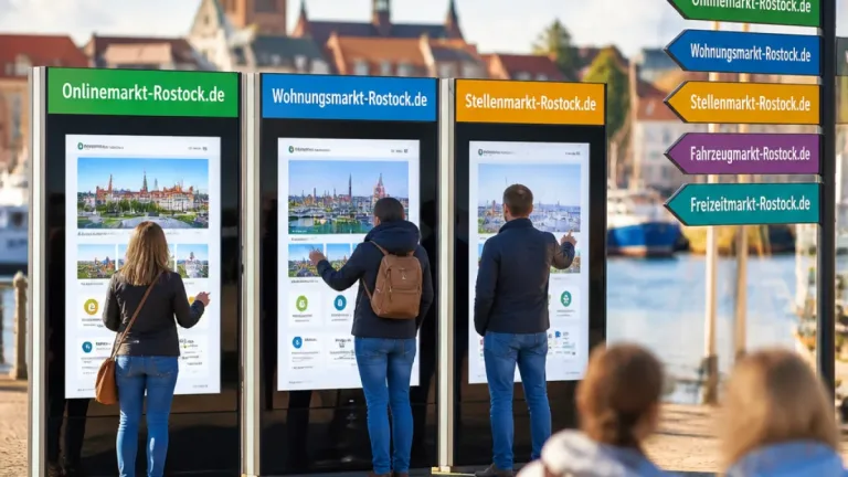 Rostock bekommt zentrale Einstiege für lokale Angebote: 1A‑Portale bündelt Onlinezugänge