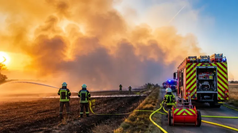 Saarlouis: Rauchwolke aus Nachbarregionen und Einsatzserie halten Feuerwehren auf Trab