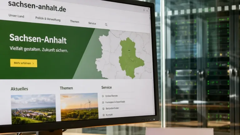Sachsen-Anhalt startet neues Landesportal – erstes Bundesland auf Infrastruktur des Bundesverwaltungsportals