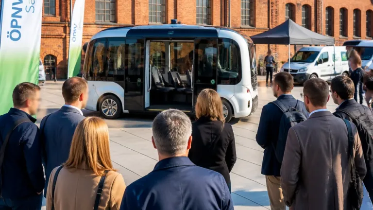 Sachsen plant regulären Einsatz autonomer Fahrzeuge im Nahverkehr bis 2030