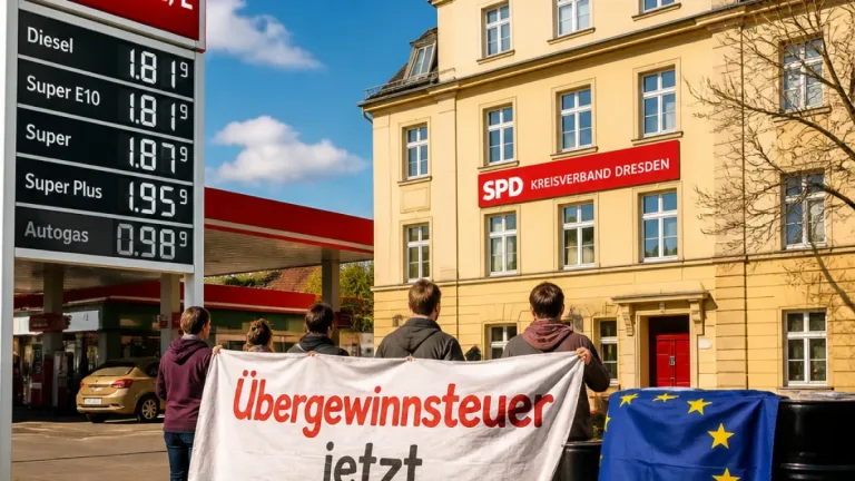 Sächsische SPD begrüßt Tankrabatt – verlangt zugleich Übergewinnsteuer auf EU-Ebene