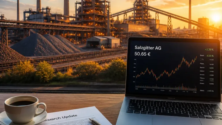 Salzgitter-Aktie: JPMorgan bestätigt Empfehlung trotz gesenktem Kursziel