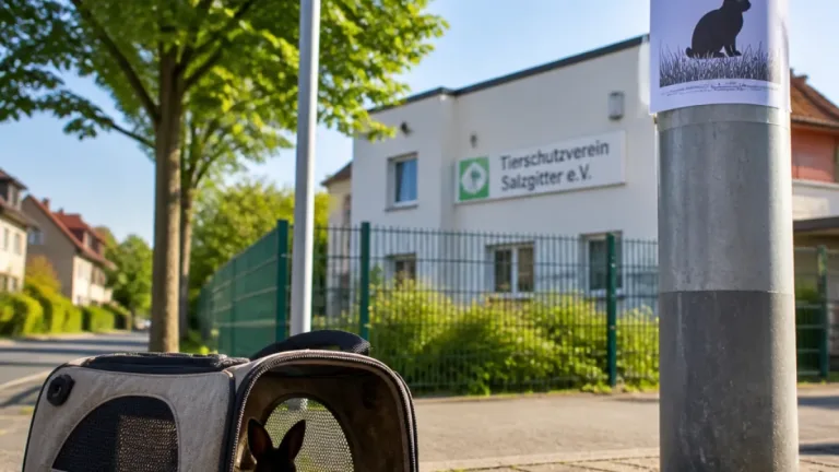 Salzgitter: Junges Kaninchen in Transporttasche ausgesetzt – Tierheim bittet um Hinweise