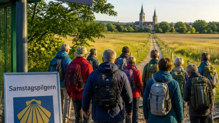 Samstagspilgern in Sachsen‑Anhalt: Etappe von Hettstedt nach Eisleben als Auszeit vom Alltag