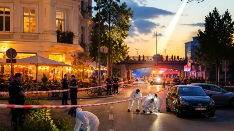 Schüsse im Graefekiez: 22‑Jähriger in Kreuzberg angeschossen – Fahndung läuft