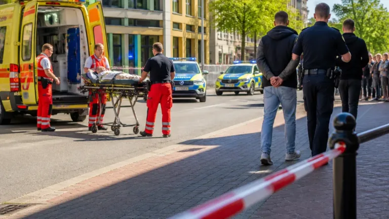 Schwere Körperverletzung in Cottbus: Polizei fasst zwei Tatverdächtige