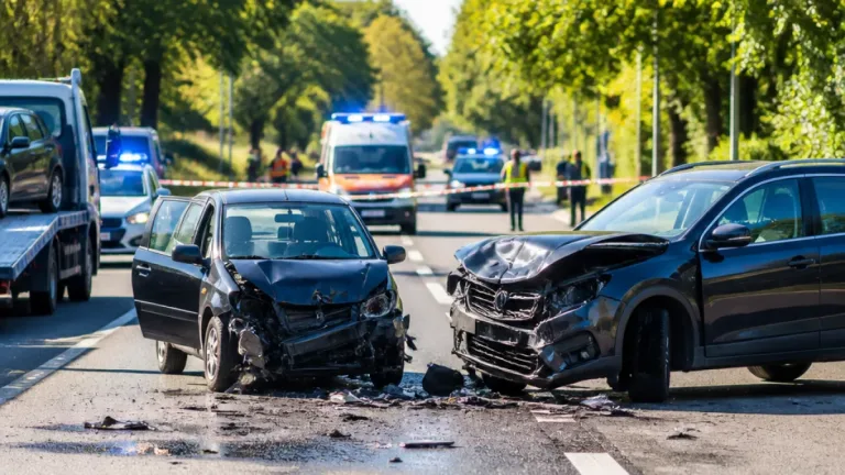 Schwerer Frontalcrash in Solingen: Zwei Menschen verletzt, Straße zeitweise gesperrt