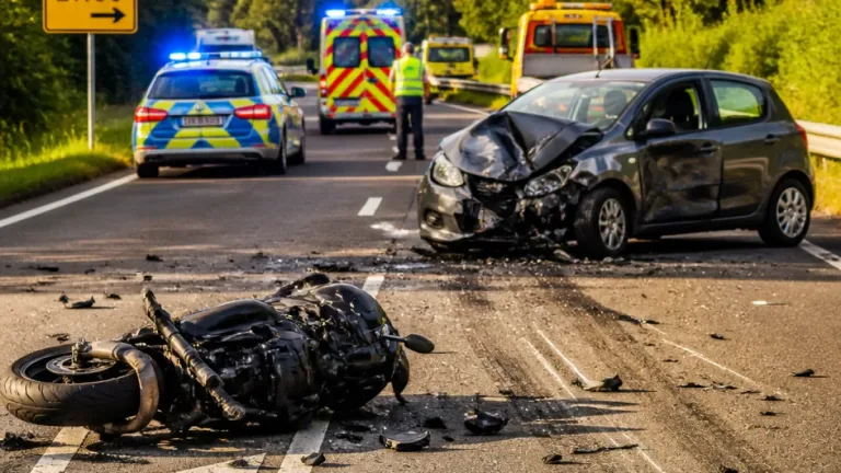Schwerer Motorradunfall in Ludwigsburg‑Neckarweihingen: Fahrer offenbar ohne Führerschein