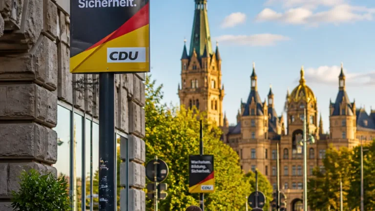 Schwerin: CDU-Kandidat Jascha Dopp setzt auf Wachstum, Bildung und mehr Sicherheit