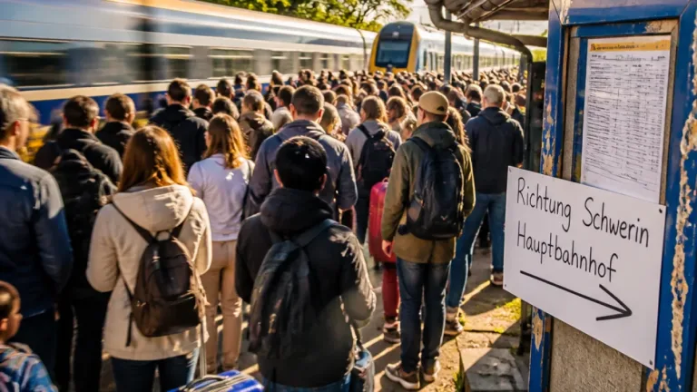 Schwerin: Dorfbahnhof Holthusen wird zum Nadelöhr – DB lässt Züge vorübergehend durchfahren