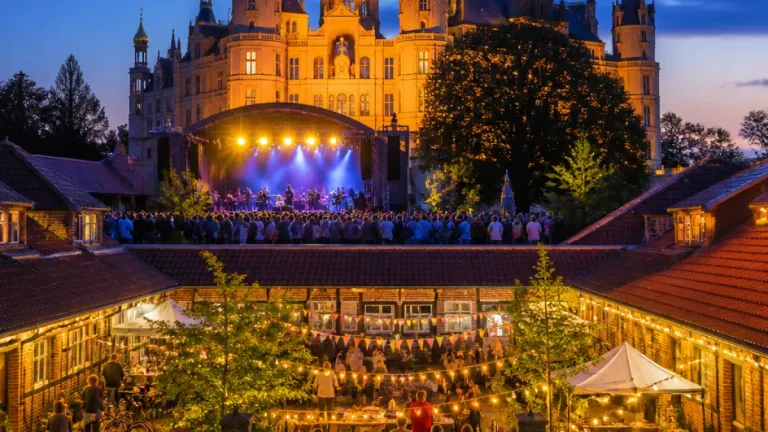 Schwerin wird Open-Air-Bühne: Schlosskonzert, 52 Hofflohmärkte und viele Aktionen