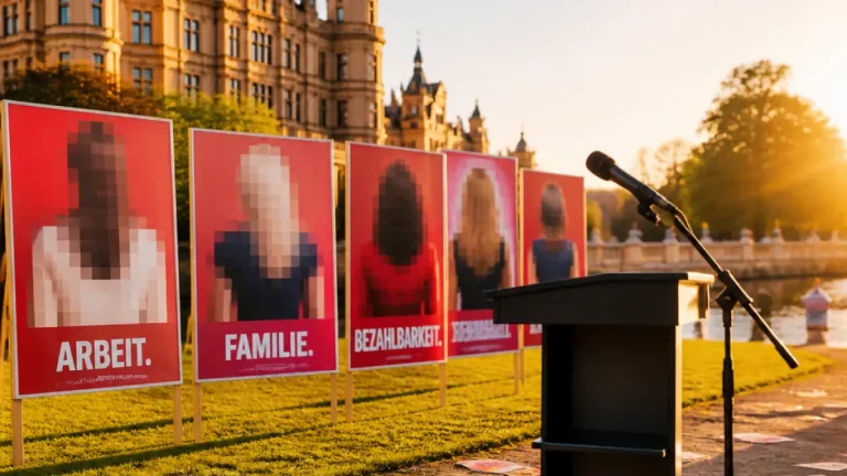 Schwesig startet Wahlkampf in Schwerin: Gesicht statt Logo, Fokus auf Bezahlbarkeit