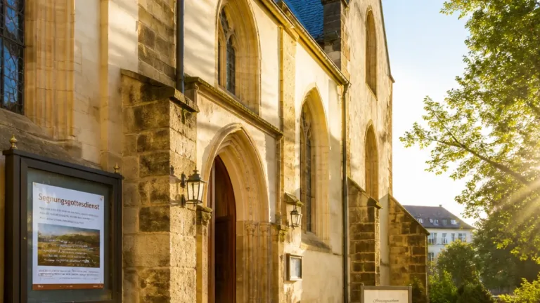 Segnungsgottesdienst in Erfurt: Anlass in der Reglerkirche angekündigt