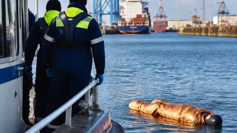 Sexpuppe löst Einsatz der Wasserschutzpolizei im Kaiserhafen von Bremerhaven aus