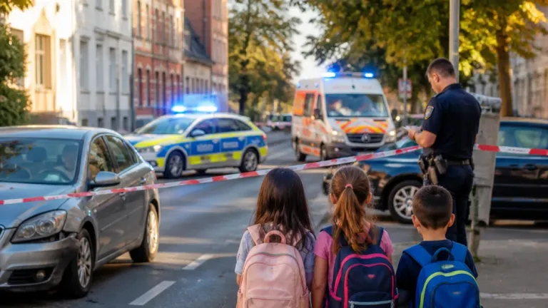 Siebenjähriger bei Unfall in Zwickau schwer verletzt – Polizei sucht Zeugen