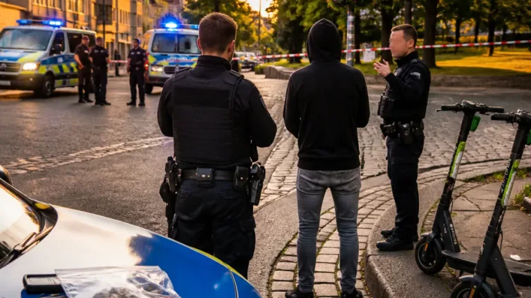 Sondereinsatz in Neuss: Polizei stellt Heroin sicher und verfolgt E‑Scooter‑Fahrer