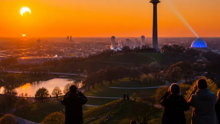 Sonnenfinsternis über München: Wo und wann man das Spektakel am besten sieht