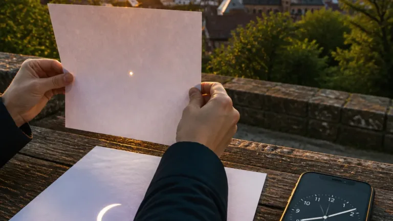Sonnenfinsternis über Osnabrück: So sehen Sie das Spektakel sicher auch ohne Sofi‑Brille