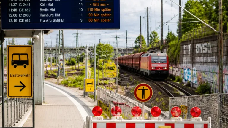 Sperrung zwischen Berlin und Hannover: Fern- und Güterverkehr mit langen Umwegen
