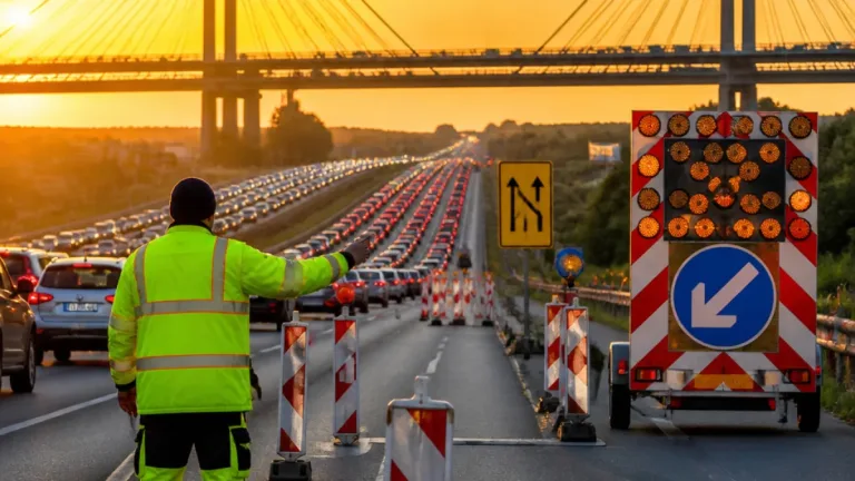 Sperrungen an Süderelb- und Köhlbrandbrücke sorgen für Stau auf Wegen nach Bremen