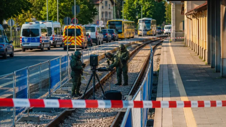 Sprengstoffverdacht am Bahnhof Treuchtlingen: Zugverkehr eingestellt, Spezialkräfte im Einsatz
