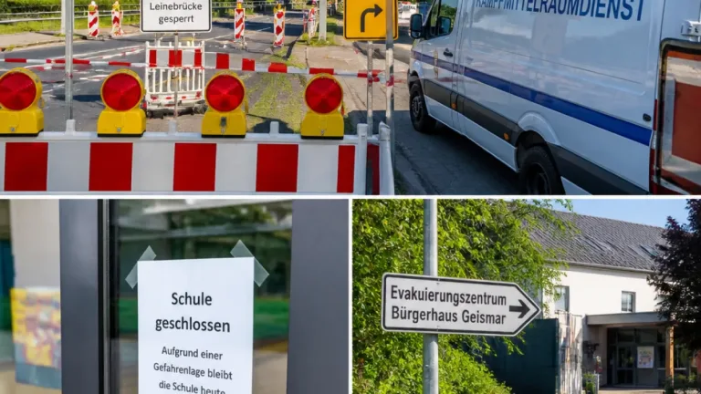 Sprengungen an der B27: Sperrungen und Evakuierungen in Göttingen-Nord