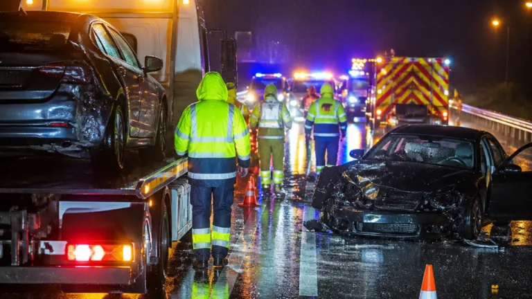 Starker Regen verursacht mehrere Aquaplaning-Unfälle in Heilbronn-Franken