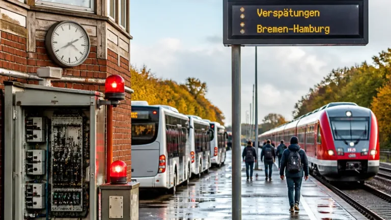 Stellwerksstörung bei Ottersberg legt Bahnverkehr zwischen Bremen und Hamburg zeitweise lahm