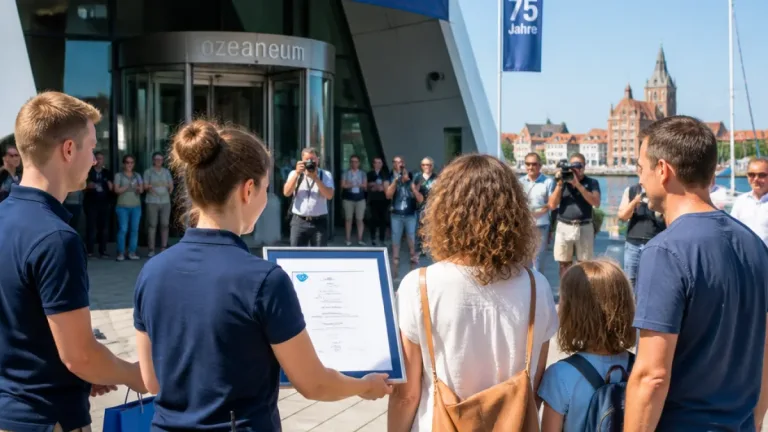 Stralsund: OZEANEUM begrüßt zehnmillionsten Besucher seit Eröffnung