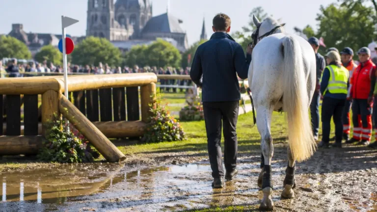 Sturz beim Geländeritt in Aachen: Reiter und Pferd offenbar unverletzt