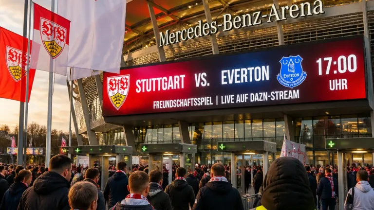 Stuttgart empfängt Everton: Saisoneröffnung mit Testspiel live und kostenlos